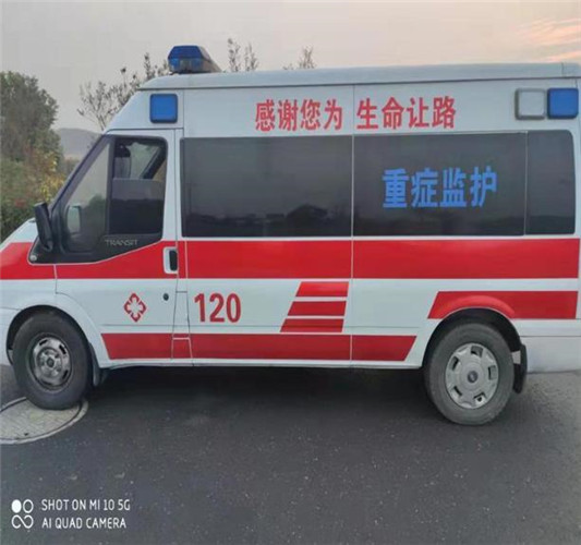 威县救护车出租服务案例3